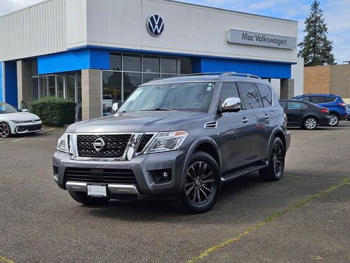 Gun Metallic 2018 Nissan Armada Platinum