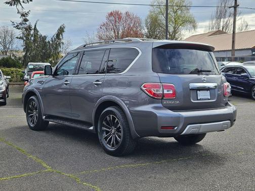 Gun Metallic 2018 Nissan Armada Platinum
