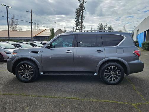 Gun Metallic 2018 Nissan Armada Platinum