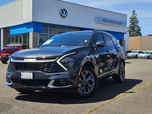 Gravity Gray 2023 Kia Sportage Hybrid SX-Prestige