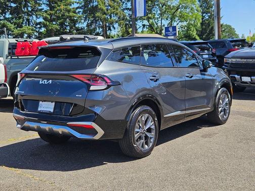 Gravity Gray 2023 Kia Sportage Hybrid SX-Prestige