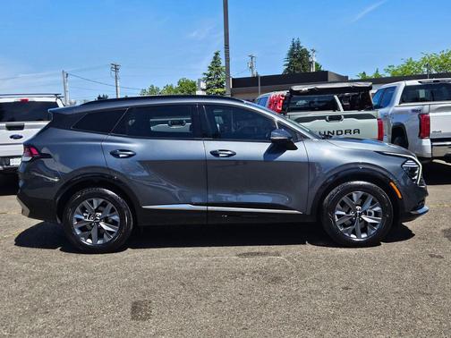 Gravity Gray 2023 Kia Sportage Hybrid SX-Prestige