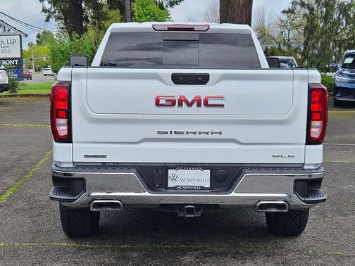 Summit White 2022 GMC Sierra 1500 SLE
