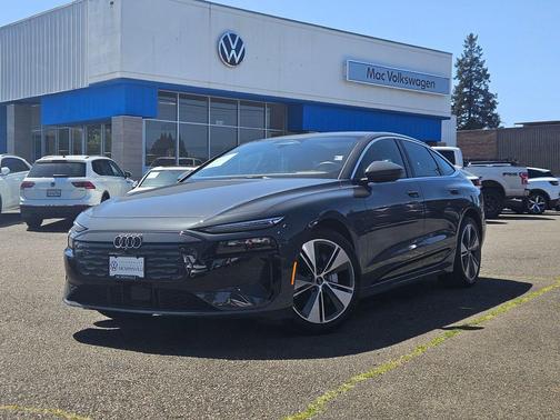 Magnet Gray 2025 Audi A6 e-tron Premium Plus