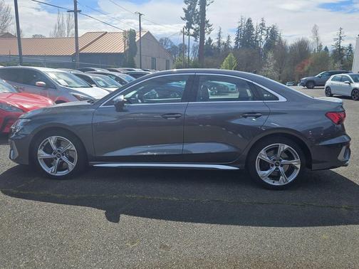 Daytona Gray Pearl Effect 2023 Audi S3 Premium TFSI quattro S tronic