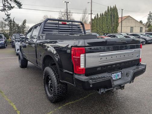 Agate Black Metallic 2019 Ford F-350 Platinum