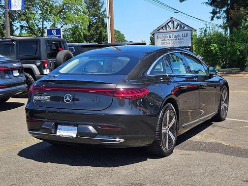 Obsidian Black Metallic 2022 Mercedes-Benz EQS 450+ 4MATIC