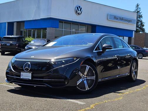 Obsidian Black Metallic 2022 Mercedes-Benz EQS 450+ 4MATIC