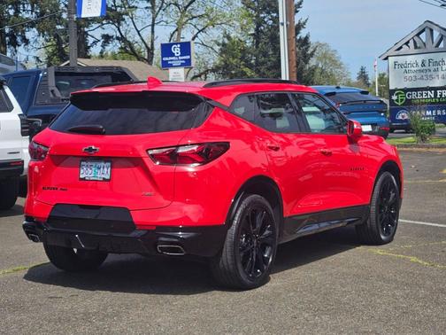 Red Hot 2020 Chevrolet Blazer RS