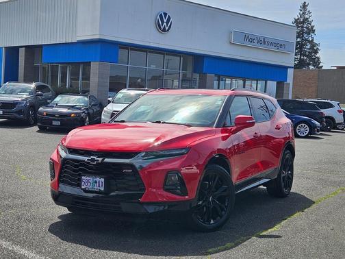 Red Hot 2020 Chevrolet Blazer RS