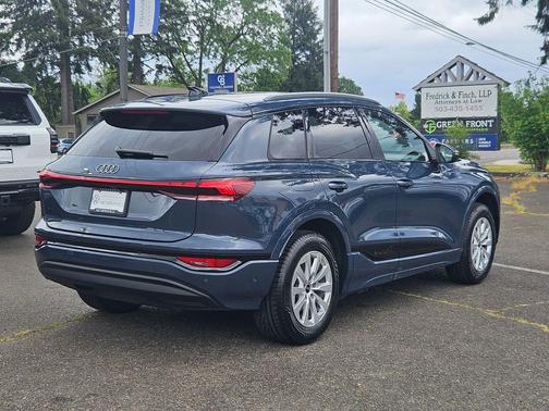 Plasma Blue Metallic 2025 Audi Q6 e-tron Premium