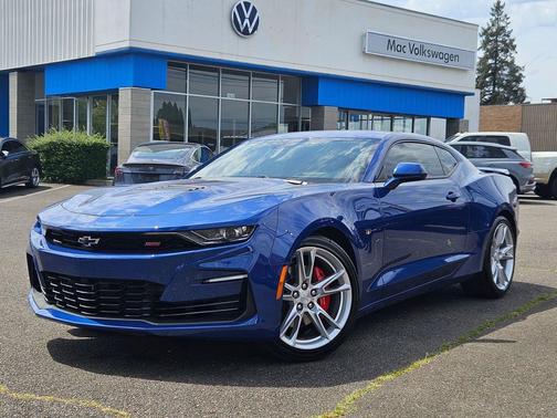 Riverside Blue Metallic 2021 Chevrolet Camaro 2SS