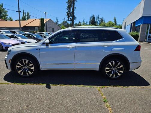 Pure White 2021 Volkswagen Tiguan 2.0T SEL R-Line 4MOTION
