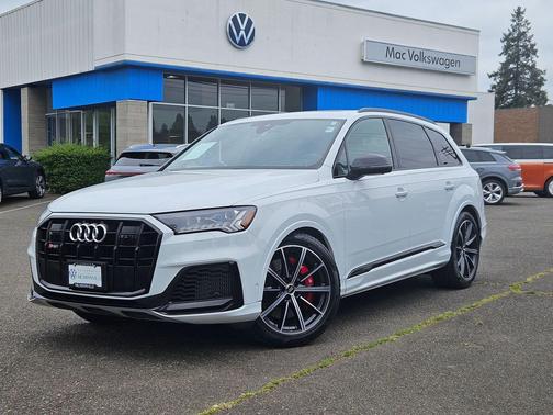 Glacier White Metallic 2020 Audi SQ7 4.0T Prestige