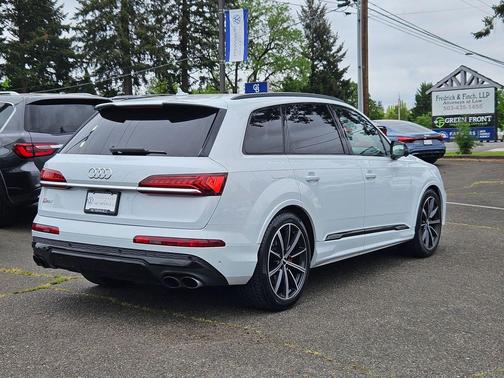 Glacier White Metallic 2020 Audi SQ7 4.0T Prestige