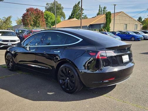 Solid Black 2019 Tesla Model 3 Long Range