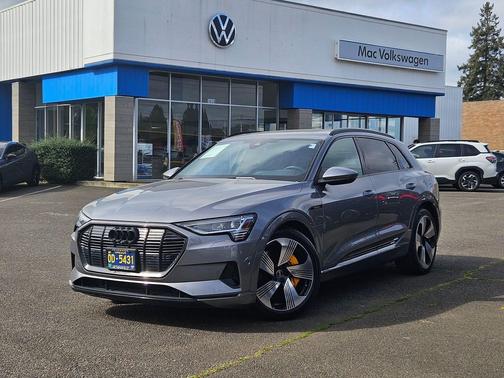 Typhoon Gray Metallic 2023 Audi e-tron Premium Plus quattro