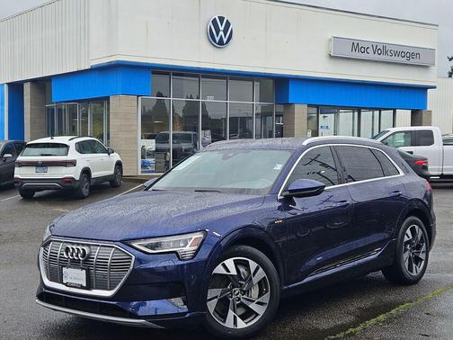 Navarra Blue Metallic 2022 Audi e-tron Premium