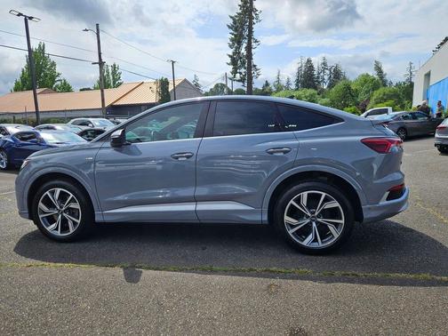 Pebble Gray 2023 Audi Q4 e-tron Prestige 50 quattro