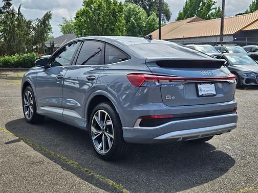 Pebble Gray 2023 Audi Q4 e-tron Prestige 50 quattro