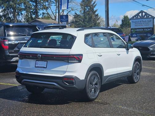 Pure White 2026 Volkswagen Taos S