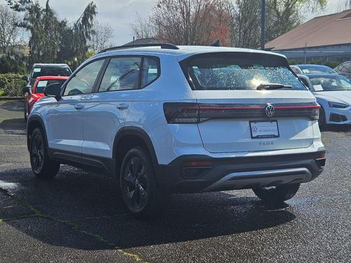 Pure White 2026 Volkswagen Taos S