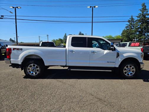Star White Metallic Tri-Coat 2021 Ford F-350 Lariat