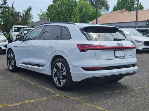 Glacier White Metallic 2023 Audi e-tron Premium quattro