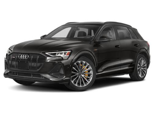 Glacier White Metallic 2023 Audi e-tron Premium quattro