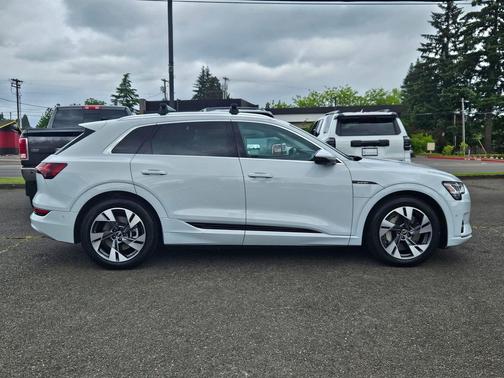 Glacier White Metallic 2023 Audi e-tron Premium Plus quattro