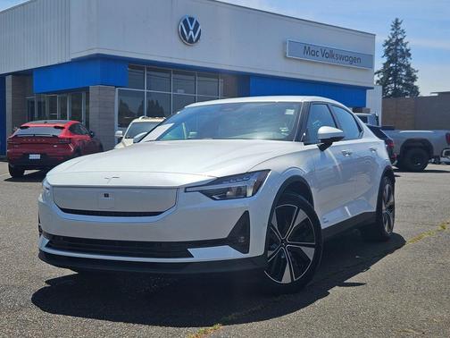 Snow Metallic 2024 Polestar 2 Long Range Dual Motor