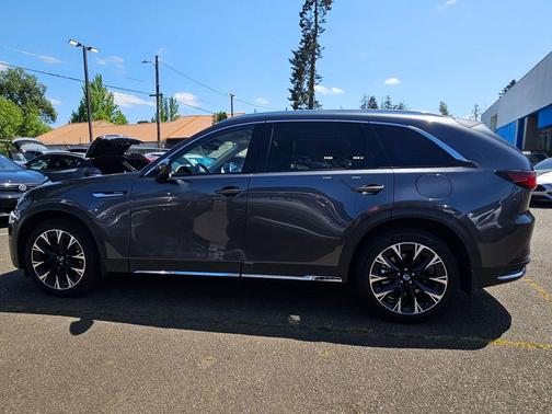 Machine Gray Metallic 2024 Mazda CX-90 PHEV Premium