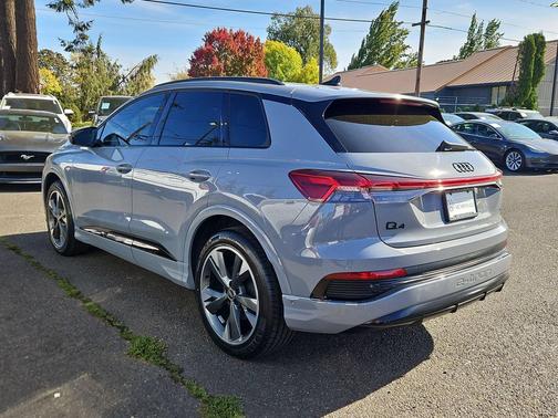 Pebble Gray 2024 Audi Q4 e-tron Premium Plus 55 quattro