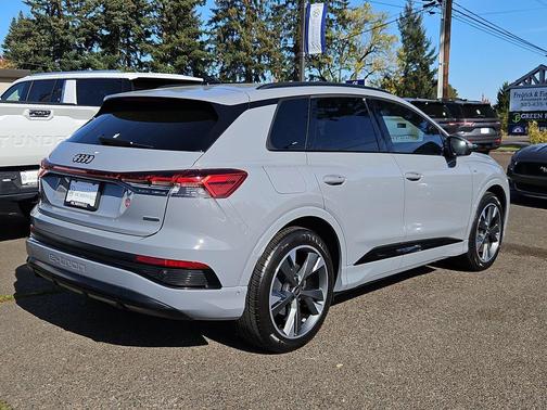 Pebble Gray 2024 Audi Q4 e-tron Premium Plus 55 quattro