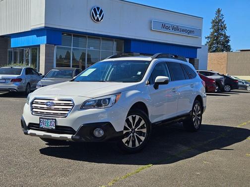 Crystal White Pearl 2017 Subaru Outback 2.5i Limited
