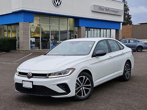 Pure White 2026 Volkswagen Jetta 1.4T S