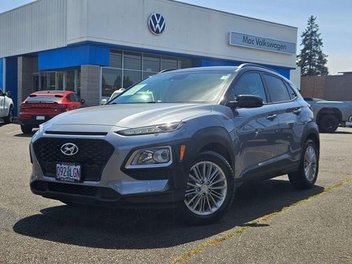 Sonic Silver w/Black Roof 2019 Hyundai KONA SEL