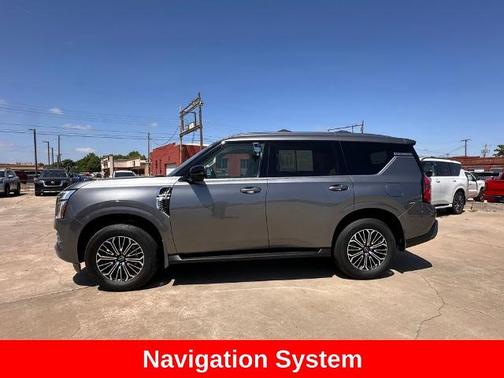 Gun Metallic 2025 Nissan Armada Platinum
