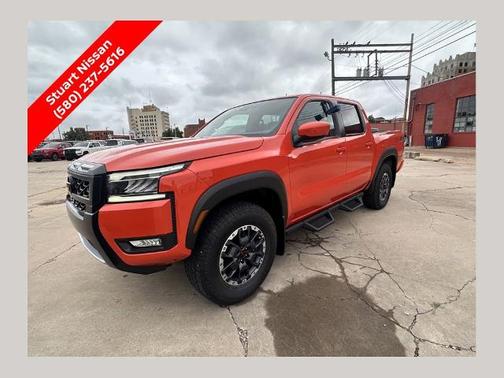 Afterburn Orang 2025 Nissan Frontier PRO-4X