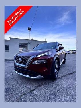 Scarlet Ember 2023 Nissan Rogue Platinum