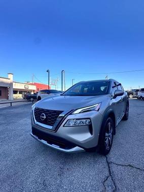 Champagne Silver 2023 Nissan Rogue Platinum SUV