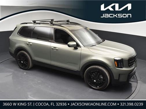 Jungle Green 2025 Kia Telluride EX X-Line SUV