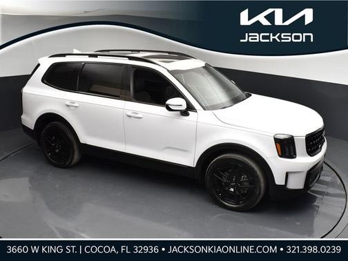 Glacial White Pearl 2024 Kia Telluride SX X-Line
