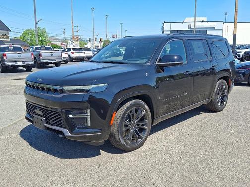 Gloss Black 2026 Jeep Grand Wagoneer Summit Obsidian