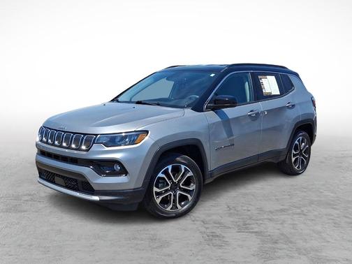 Billet Silver Metallic Clearcoat 2022 Jeep Compass Limited
