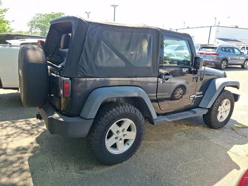 Black Clearcoat 2012 Jeep Wrangler Sport