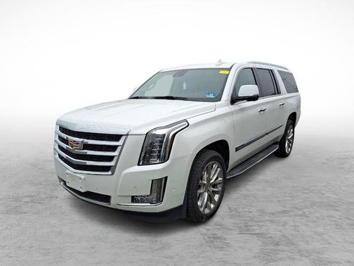 Crystal White Tri-Coat 2020 Cadillac Escalade ESV Luxury