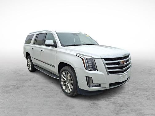 Crystal White Tri-Coat 2020 Cadillac Escalade ESV Luxury