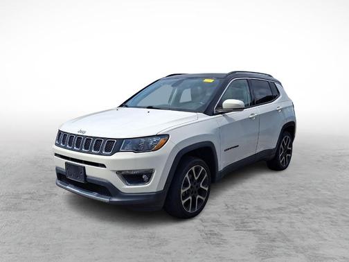 White Clearcoat 2019 Jeep Compass Limited