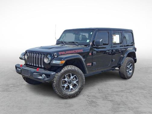 Black Clearcoat 2022 Jeep Wrangler Unlimited Rubicon